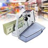 Portable Money Counter Machine V40 Mini Bill Counter Cash Machine 600pcs/min Counter Bills Counting Machine Add and Batch Modes, Cash Counter with LED Display