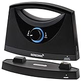 SEREONIC Portable Wireless TV Speakers for Smart TV - Ideal for TV Watching Without The Blaring Volume - Wireless Speakers for TV Designed for Hard of Hearing, Elderly, and Seniors - 100ft Range