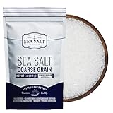 Sea Salt, Coarse Grain, Salt for Grinder Refill - 5 oz Bag