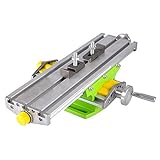 Mini Milling Machine Work Table Vise Portable Compound Bench X-Y 2 Axis Adjustive Cross Slide Table , for Bench Drill Press 13 inches-3.74' (330mm 95mm)