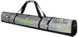 BRUBAKER CarverTec Pro Ski Bag for 1 Pair of Skis and Poles - Silver Green - 66 7/8 Inches / 170 Cm
