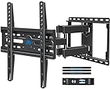 Mounting Dream TV Wall Mount for 32-65 Inch TV, TV Mount with Swivel and Tilt, Full Motion TV Bracket with Articulating Dual Arms, Fits 16inch Studs, Max VESA 400X400 mm, 99lbs, MD2380