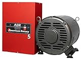 Limited Edition Red Rotary Phase Converter 5 HP 1 to 3 Phase - CNC Extreme Duty American Made ADX05 (RED)|Can Start up to a 2.5Hp / 7 Amp 208-240v Load