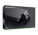 Microsoft Xbox One X 1TB Console with Wireless Controller: Enhanced, HDR, Native 4K, Ultra HD (2017 Model) (Renewed)