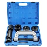 weyleity Heavy Duty Ball Joint Press and U Joint Removal Tool Kit | Ball Joint Separator Tool for U Joint and Brake Anchor Pin Tools, for 2WD and 4WD Cars and Light Trucks