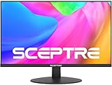 Sceptre IPS 27' LED Gaming Monitor 1920 x 1080p 75Hz 99% sRGB 320 Lux HDMI x2 VGA Build-in Speakers, FPS-RTS Machine Black (E278W-FPT Series)
