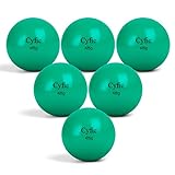 Cyfie Heavy Weighted Baseball/Softball for Hitting, Heavy Balls for Hitting, Batting Training, Pitching Practice and Throwing, plyo Balls, plyo Baseball, Softball Pitching Training aids 6-Pack-Green