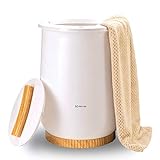 Keenray Towel Warmer, Luxury Towel Warmer Bucket, Large Towel Warmers for Bathroom, Auto Shut Off, Fits Up to Two 40'X70' Oversized Towels, Bathrobes, Blankets, PJ's and More, CL1