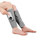 LINGTENG Leg Massager for Circulation and Pain Relief, Calf Air Compression Massager with Heat, Leg Massager with 3 Intensities, 3 Modes, Easy to use, Muscle Relaxation, Gifts (Pair)
