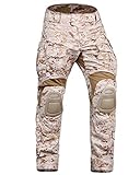 EMERSONGEAR G3 Combat Pants with Knee Pads Airsoft Tactical Pants Hunting Airsoft Paintball Multicam Camo Pants R1 X-Large