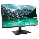 GTek 24 Inch 75Hz Computer Monitor Frameless, FHD 1080p LED Display, Office Professional Business LCD Screen, HDMI VGA, Refresh Rate, VESA Mountable - F2407V-D03