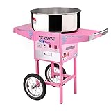 6304 Great Northern Popcorn Commercial Cotton Candy Machine Floss Maker With Cart