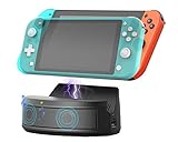 Switch Speaker and Charger Dock for Nintendo Switch and Switch Lite, Charging Dock and Stereo Audio Docking Station, USB C Charging Stand with 2X USB Expansion Port for Games Accessories