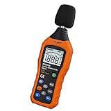 VLIKE LCD Digital Audio Decibel Meter Sound Level Meter Noise Level Meter Sound Monitor dB Meter Noise Measurement Measuring 30 dB to 130 dB A/C Mode (Batteries Not Include)