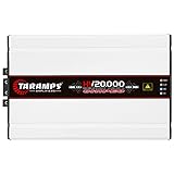 Taramps HV 20.000 Chipeo Class D 1 Channel 20000 watts RMS at 0.5 Ohm, High Voltage Amplifier, Monoblock, Power Competition Sub-bass to Mid-High Car Audio System