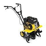 CHAMPION POWER EQUIPMENT 22-Inch Dual Rotating Front Tine Tiller with Storable Transport Wheels