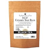 The Republic Of Tea HiCAF Cinnamon Toast Black Tea, 50 Tea Bags, Premium Blended High-Caffeine Black Tea
