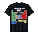 Marvel Ultimate Periodic Table Of Elements Graphic T-Shirt
