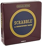 Winning Solutions Nostalgia Tin Scrabble Game, Brown