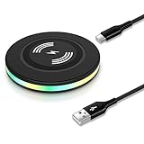15W Samsung Wireless Charger Fast Charging for Samsung Galaxy S23 Ultra S22+ S21 S20 FE S10 S9 S8, Wireless Charger Pad Phone Charging Station for iPhone 14 13 12 11, Google Pixel 7 Pro 7a 6 Pro 5 4XL