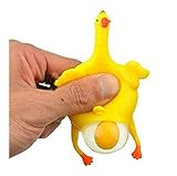 YOYOSTORE 16cm Funny Squishy Toys Chicken and Eggs Stress Relieve