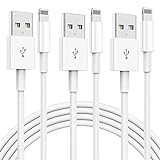 iPhone Charger Cord Lightning Cable [MFi Certified] 6ft/6ft/10ft 3 Pack Apple Chargers for iPhone Fast iPhone Charging Cable Compatible for iPhone 14 13 13Pro 12 11 Max XS XR X SE iPad and More