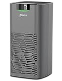 Air Purifiers For Home Large Room, Ganiza 1570ft² 23db Less Noise Air Purifiers for Pets Remove 99.97% Pet Hair Dander Pollen Smoke Dust, Air Quality Monitor, H13 HEPA Air Purifiers, Odor Eliminator