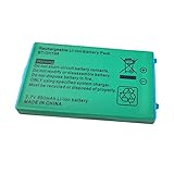 Battery Pack for for GBA, 850mAh Replacement Rechargeable Lithium ion Battery Kit for Gameboy Advance SP Game Console, Lithium Ion Battery Pack with Screwdriver