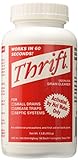 Thrift T-100 Alkaline Based 1-Pound Granular Drain Cleaner,Red