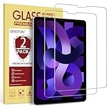 OMOTON Screen Protector for iPad Air 5th 4th Generation (Air 5/4, 10.9 Inch, 2022/2020) iPad Pro 11 Inch All Models Tablet - Tempered Glass, Face ID & Apple Pencil Compatible, 2 Pack