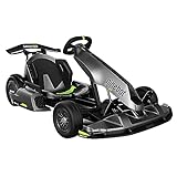 Segway Ninebot Electric GoKart Pro, Outdoor Race Pedal Go Karting Car for Kids and Adults, Adjustable Length and Height, Ride On Toys (Ninebot S MAX Included), Black