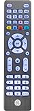 GE Backlit Universal Remote Control for Samsung, Vizio, LG, Sony, Sharp, Roku, Apple TV, TCL, Panasonic, Smart TV, Streaming Players, Blu-Ray, DVD, Simple Setup, 4-Device, Graphite, 48848