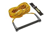 Seachoice Water Ski Rope, 75 Ft. Long, 12 in. Handle w/Textured Rubber Grip