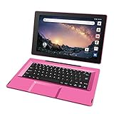 RCA Galileo 11.5' 32 GB Touchscreen Tablet Computer with Keyboard Case Quad-Core 1.3Ghz Processor 1GB Memory 32GB HDD Webcam Wifi Bluetooth Android 8.1 - Pink