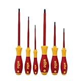 Wiha 32092 Slotted And Phillips Insulated Screwdriver Set, 1000 Volt