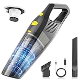 Cordless Handheld Vacuum Cleaner, Rechargeable Vacuum Cleaner,8000Pa Strong Suction with Type-C Cord for Home, Car, Office,540ml Large Capacity…