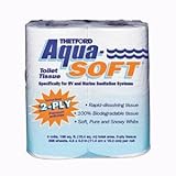 Thetford 03300 Aqua-Soft Toilet Tissue 2-Ply / 4-Pack Quantity 12