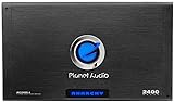 Planet Audio AC2400.4 Anarchy Series Car Audio Amplifier - 2400 High Output, 4 Channel, Class A/B, High/Low Level Inputs, High/Low Pass Crossover, Bridgeable, Full Range, For Stereo and Subwoofer