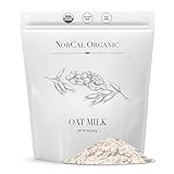 NorCal Organic Oat Milk Powder - 2lbs Bulk | 100% Vegan, UNFLAVORED | Pure Organic Oats from Canadian Farms