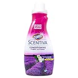 Clorox Scentiva Laundry Care, Liquid Fabric Softener Fabric Conditioner - Beautiful Tuscan Lavender & Jasmine Scent - Leaves Behind a Great Smell - 41 Fluid Ounce Bottle