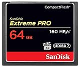 SanDisk 64GB Extreme PRO Compact Flash Memory Card UDMA 7 Speed Up To 160MB/s - SDCFXPS-064G-X46