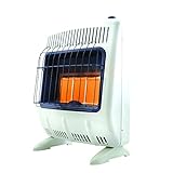 Mr. Heater Corporation Vent-Free 20,000 BTU Radiant Natural Gas Heater, Multi,White