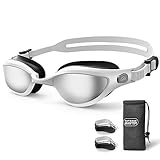OutdoorMaster Goby Swim Goggles - Anti-fog Swimming Goggles with Lens Interchangeable for Adult Men Women Youth
