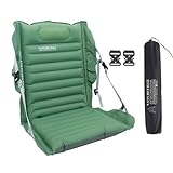 NatureVille Inflatable Outdoor Chair, Lightweight-1.76lbs Camping Chair, Compact-Fold to Portable Size,Comfortable-2.4” Air Cushion + Adjustable Back Strap (Inflatable Chair-1)