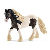 Schleich Farm World Tinker Stallion Horse Figurine - Realistic and Durable Farm Animal Toy Figure with Authentic Details, Fun and Imaginative Play for Boys and Girls, Gift for Kids Ages 3+