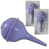 Sterile Rubber Ear Suction Ulcer Bulb - Ear and Nasal Sucker Ball for Washing Cleaning and Wax Removal – Easy Squeeze for Baby and Adults (2)
