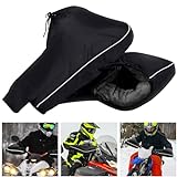YUNVI ATV Hand Muffs Winter ATV Accessories, Waterproof ATV Gloves, Snowmobile Handlebar Gloves for Men in Cold Weather, Handlebars Gauntlets for Motorcycle, Four Wheelers, Dirt Bike