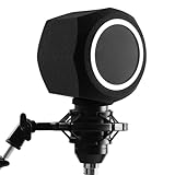 Microphone Pop Filter, Wind Shield Acoustic Filter for Record Studios, Mic Sound-absorbing Foam, Vocal Isolation Foam Ball, Noise Canceling Sponge Microphone Windscreen
