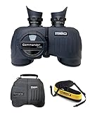 Steiner Binoculars 7x50 Commander C Binoculars w/Compass + Float Strap & Custom Hard Case (2305)