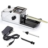 Laicengo Electric Cigarette Rolling Machine, Pre Roll Machine, Cones Rolling Machine, Automatic Tobacco Roller Maker, 3 in 1 for King/Regular Size Cigarettes 6.5 mm & 8 mm Tube and Pre Roll Cones